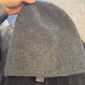 Zara Charcoal Knit Hat